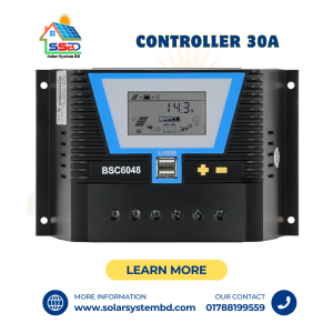 PWM Solar Charge Controller 30A 12V-24